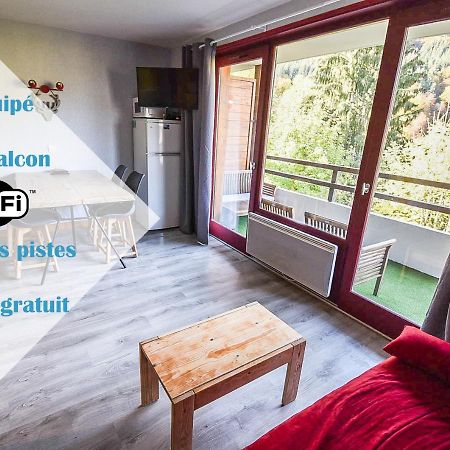 Le Relai S31 - Grand Et Lumineux Studio Avec Coin Montagne 4-6 Pers, Tout Equipe, Avec Wifi, A 30M Des Pistes Avec Un Grand Balcon, Draps Non Compris Saint-Jean-dʼAulps Dış mekan fotoğraf