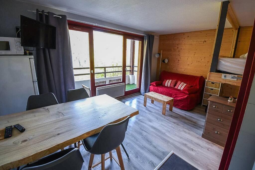 Le Relai S31 - Grand Et Lumineux Studio Avec Coin Montagne 4-6 Pers, Tout Equipe, Avec Wifi, A 30M Des Pistes Avec Un Grand Balcon, Draps Non Compris Saint-Jean-dʼAulps Dış mekan fotoğraf