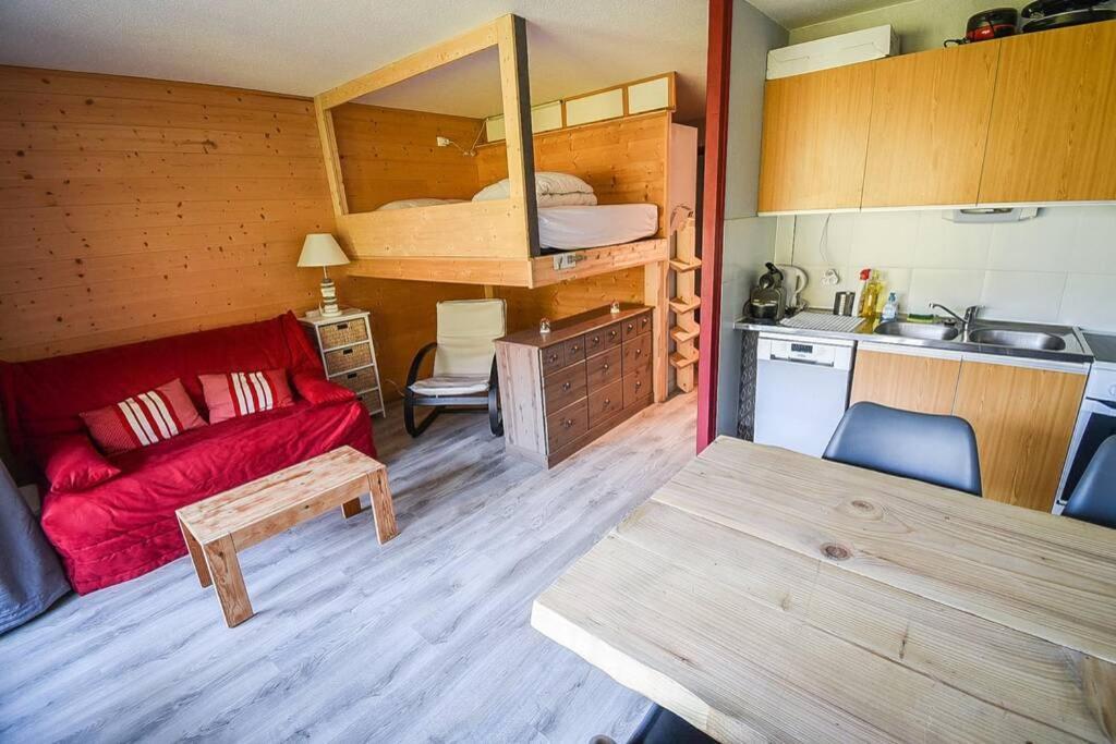 Le Relai S31 - Grand Et Lumineux Studio Avec Coin Montagne 4-6 Pers, Tout Equipe, Avec Wifi, A 30M Des Pistes Avec Un Grand Balcon, Draps Non Compris Saint-Jean-dʼAulps Dış mekan fotoğraf