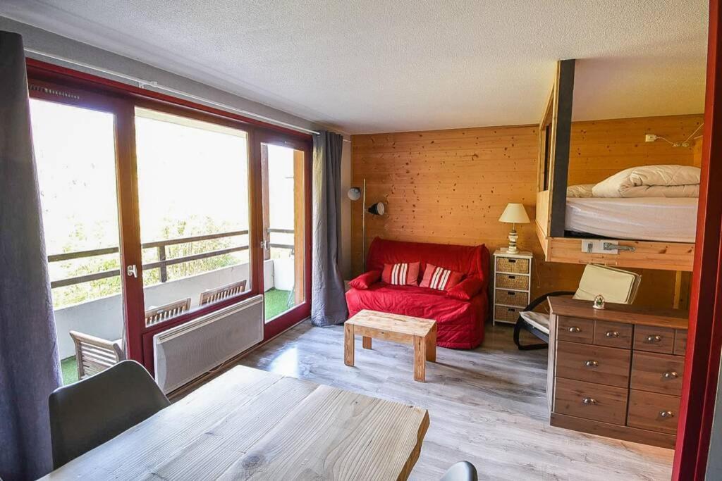 Le Relai S31 - Grand Et Lumineux Studio Avec Coin Montagne 4-6 Pers, Tout Equipe, Avec Wifi, A 30M Des Pistes Avec Un Grand Balcon, Draps Non Compris Saint-Jean-dʼAulps Dış mekan fotoğraf